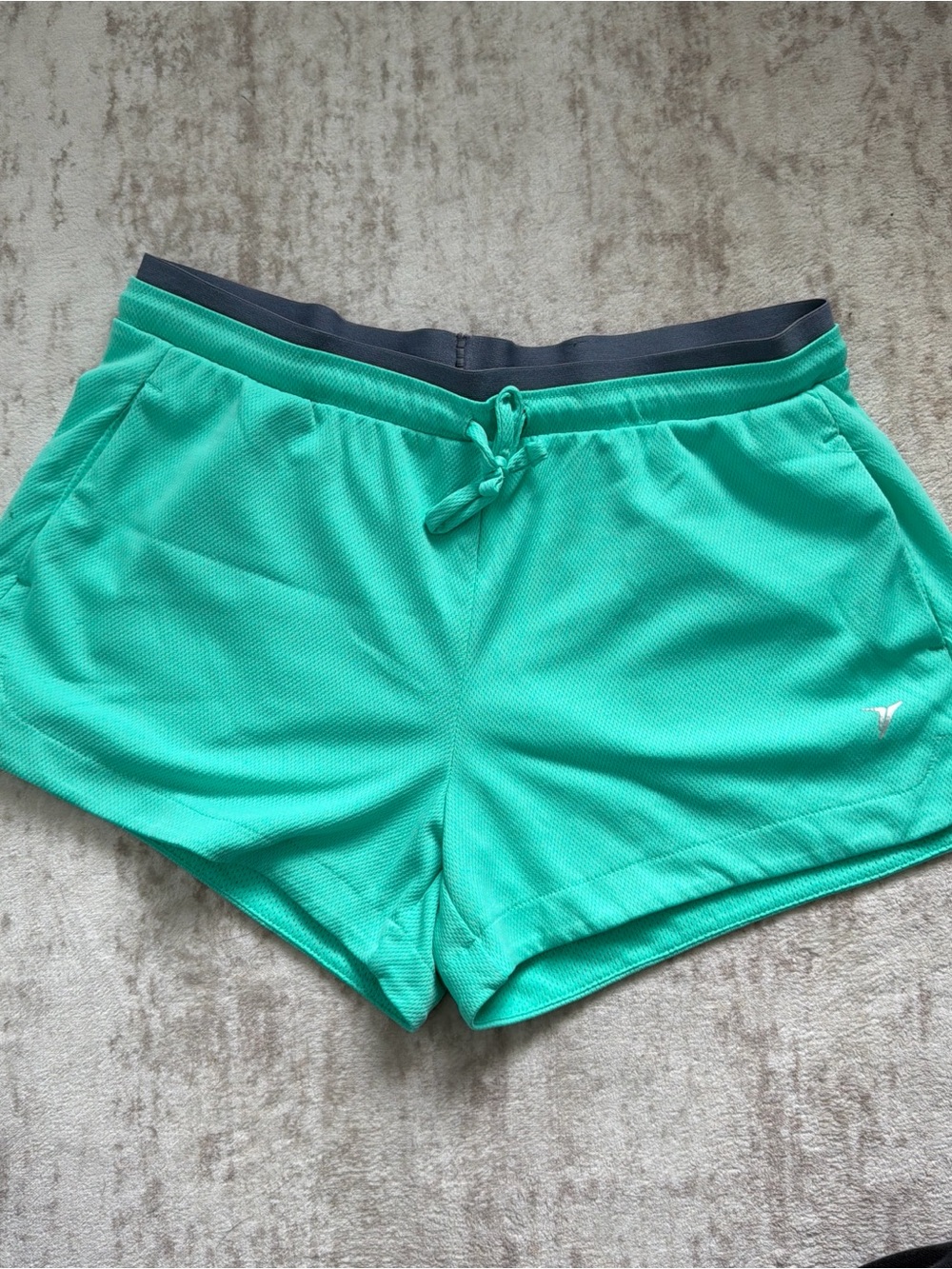 Old Navy Teal Athletic Drawstring Shorts